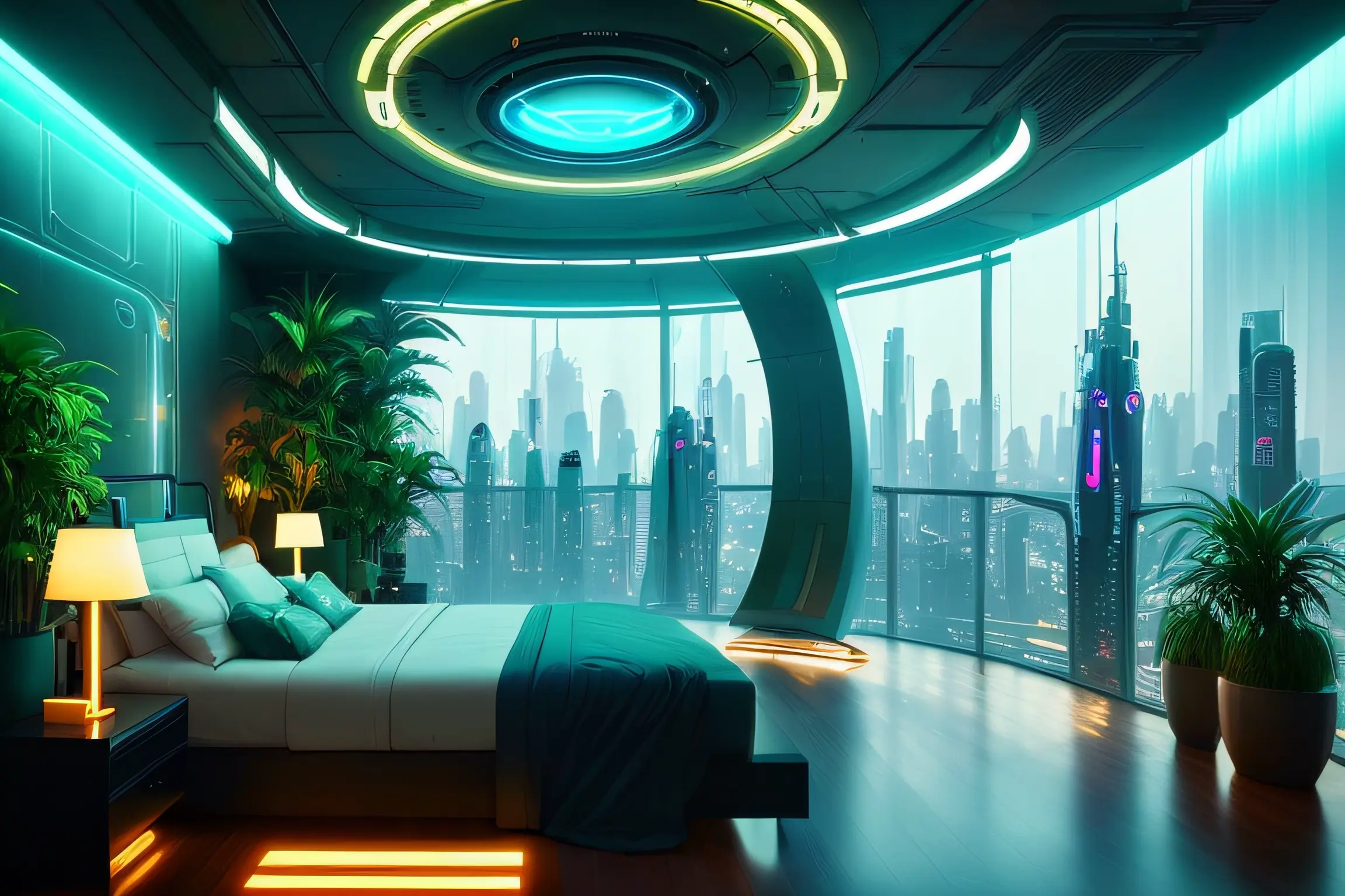 Futuristic Bedroom