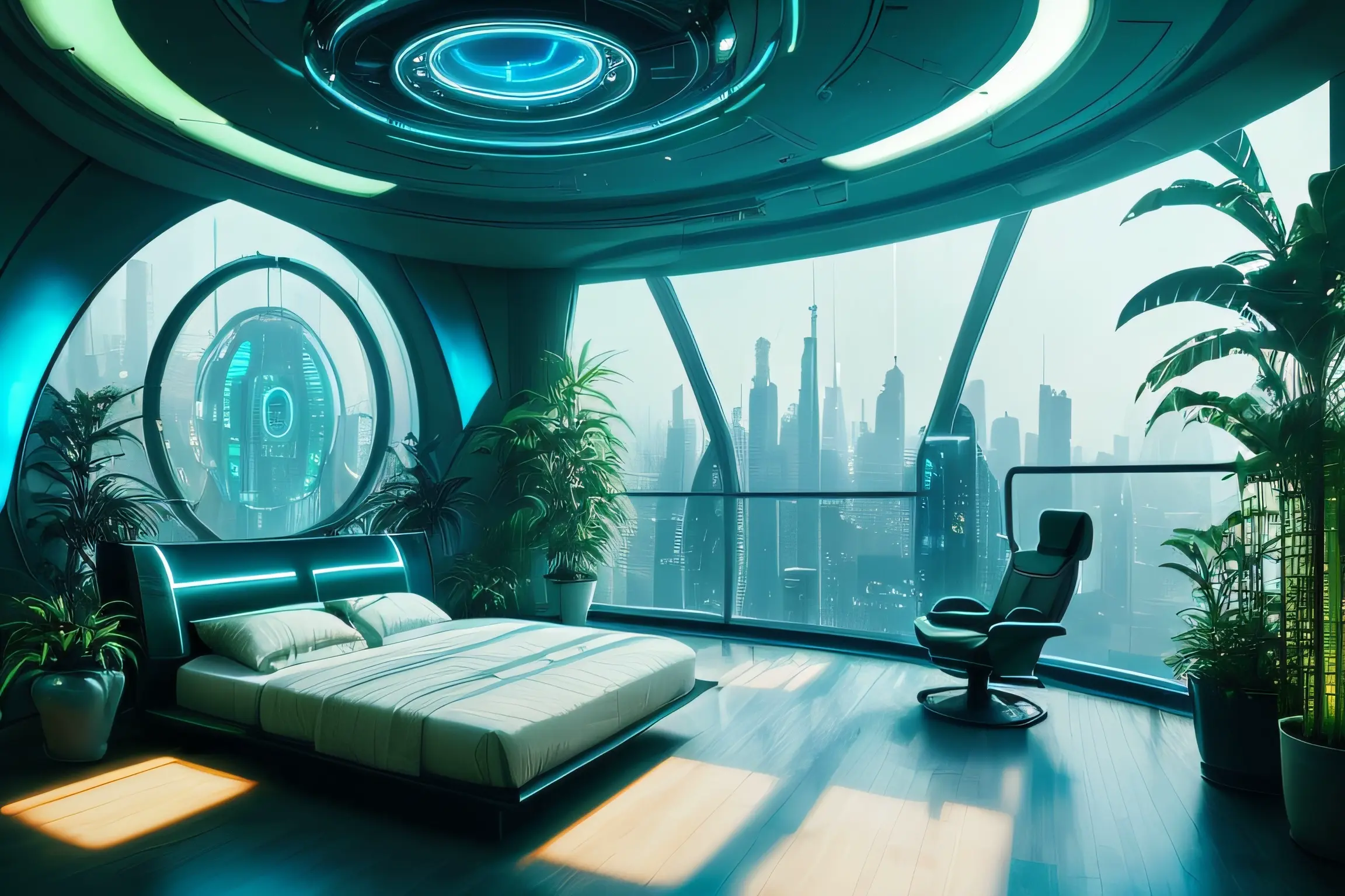 Futuristic Bedroom