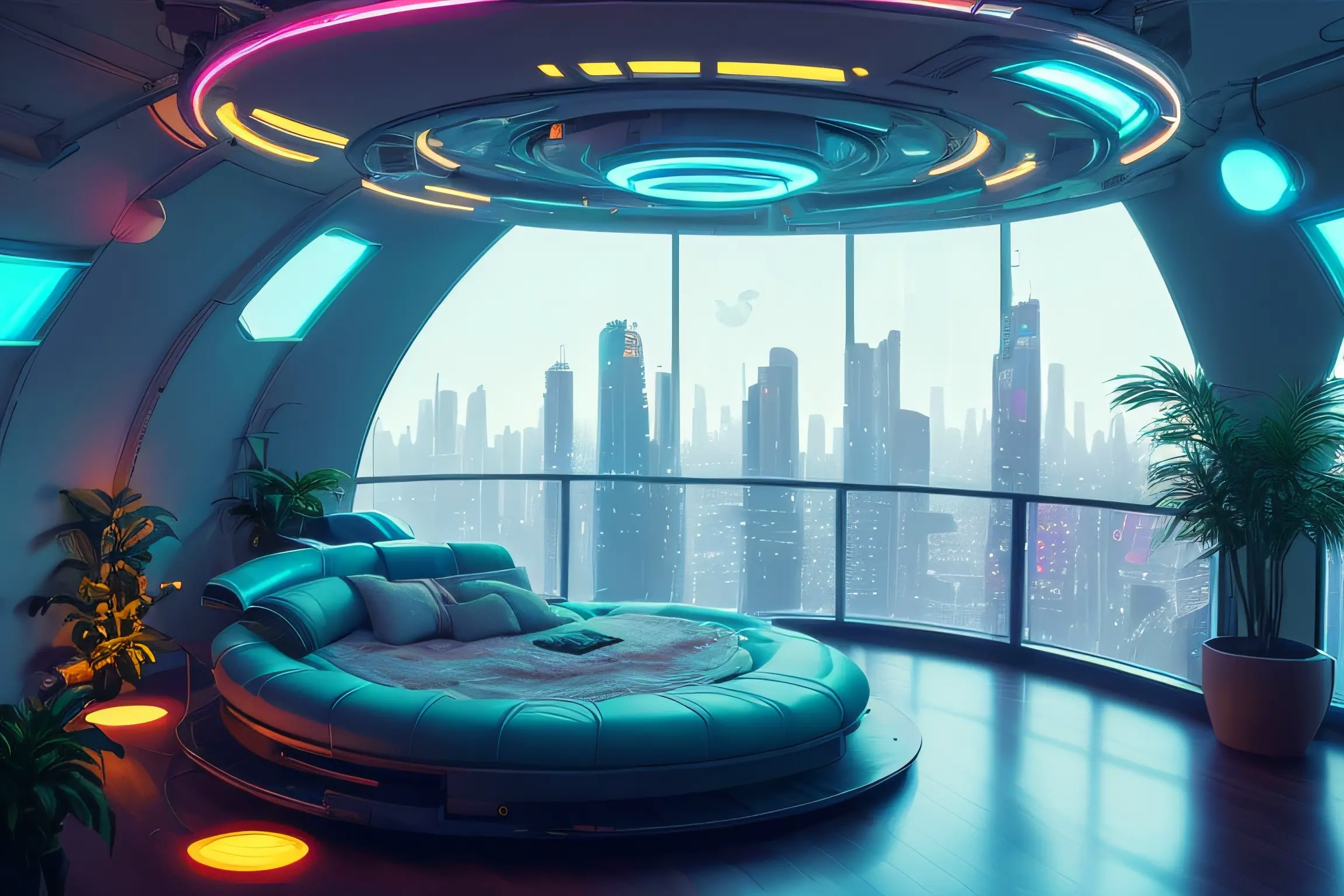 Futuristic Bedroom