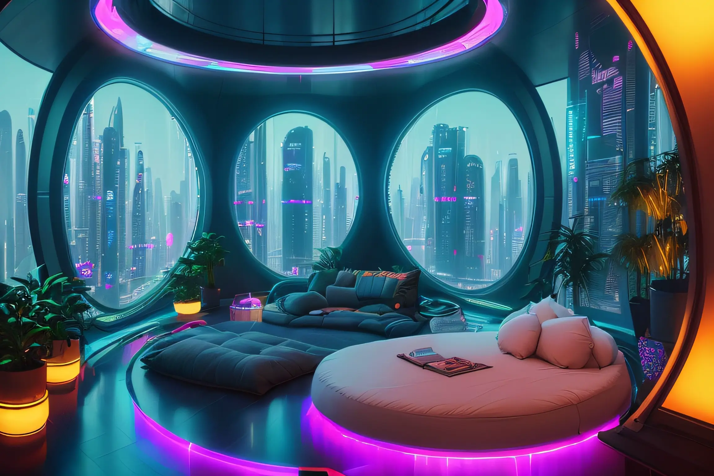 Futuristic Bedroom