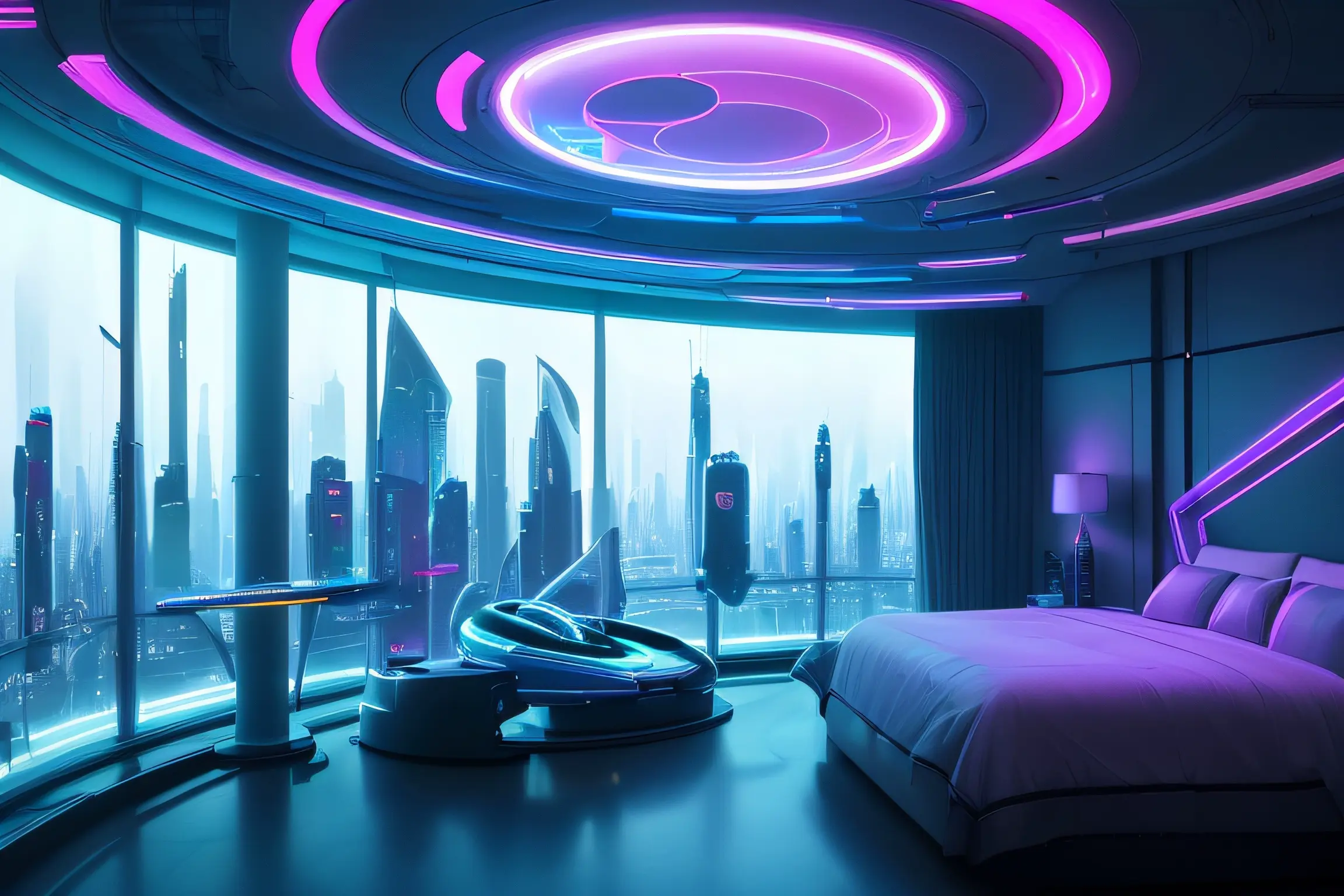 Futuristic Bedroom