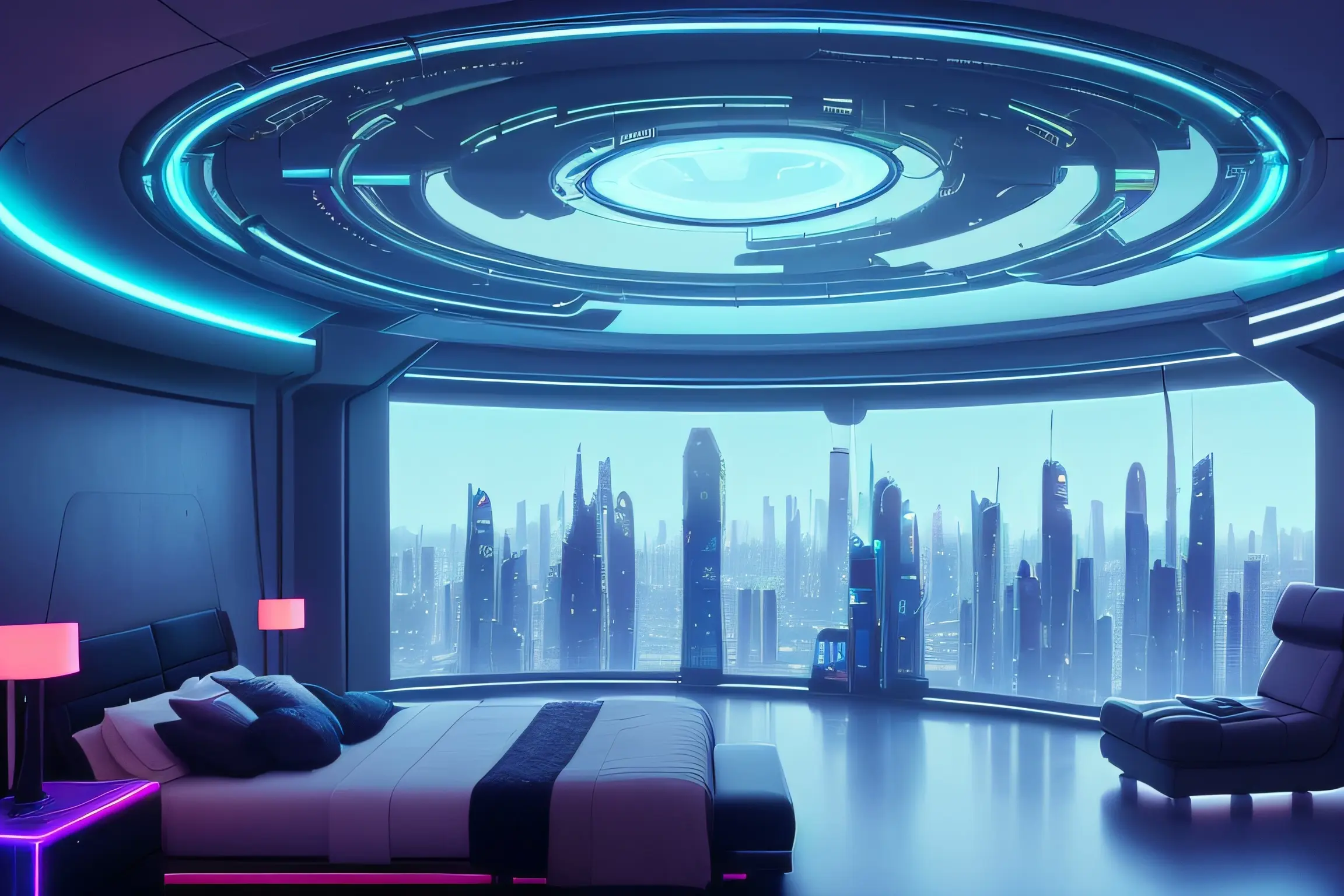 Futuristic Bedroom