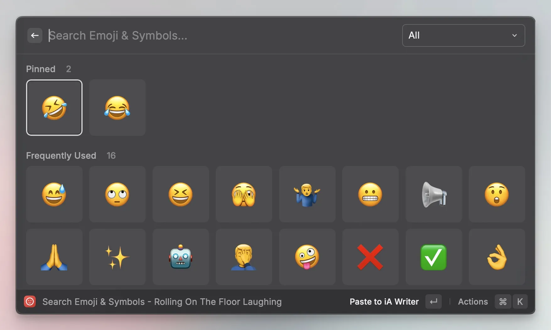 Search Emoji & Symbols