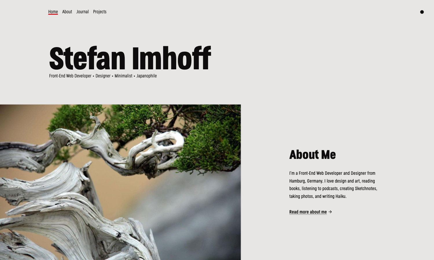 Personal Website & Blog
